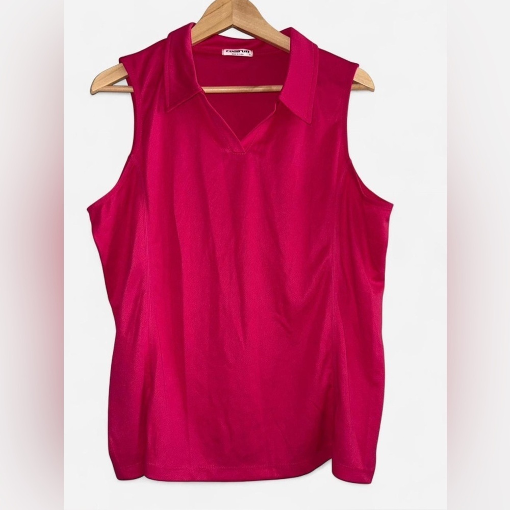 Sleeveless Pink Top